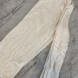 HM White Detailed Sweater